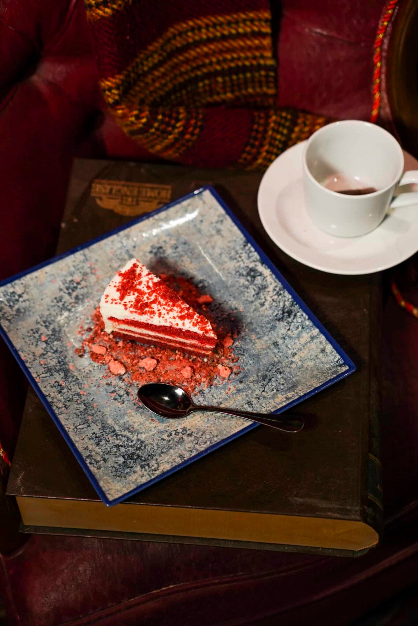 Postre en restaurante mágico